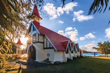 Chapel in Cap Malheureux, residence in mauritius