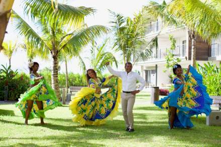 Exercise class - Domaine grand baie in Mauritius, residence in mauritius