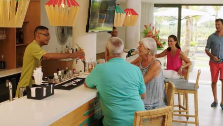 Bar, résidence ile maurice, location appartements longue durée