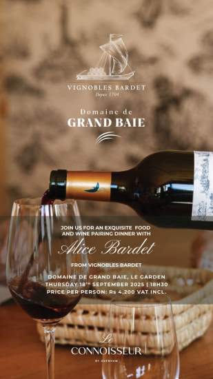 Wine &amp; Dine le 18 septembre 2025